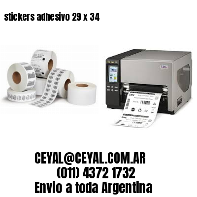 stickers adhesivo 29 x 34