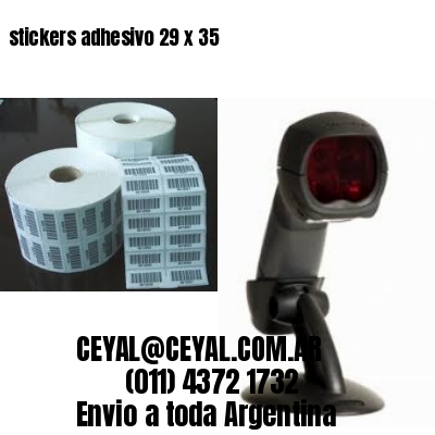 stickers adhesivo 29 x 35