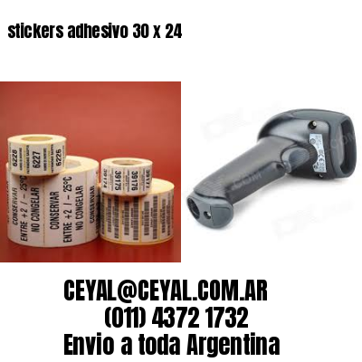 stickers adhesivo 30 x 24