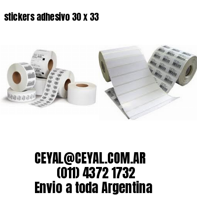 stickers adhesivo 30 x 33
