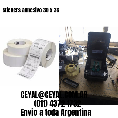 stickers adhesivo 30 x 36