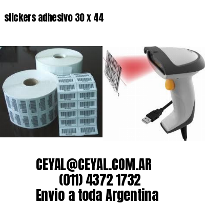 stickers adhesivo 30 x 44