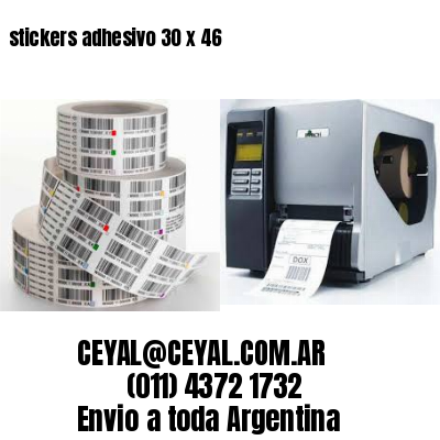 stickers adhesivo 30 x 46