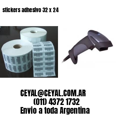 stickers adhesivo 32 x 24