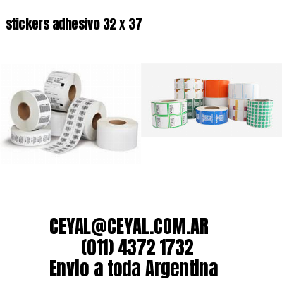 stickers adhesivo 32 x 37