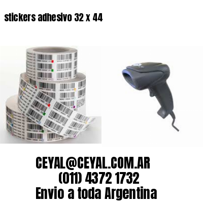 stickers adhesivo 32 x 44