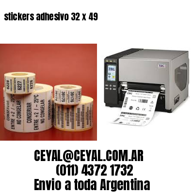 stickers adhesivo 32 x 49