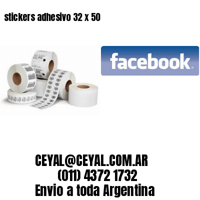 stickers adhesivo 32 x 50