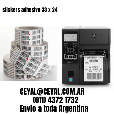 stickers adhesivo 33 x 24