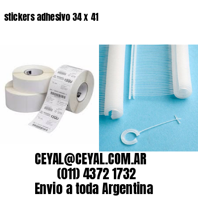 stickers adhesivo 34 x 41