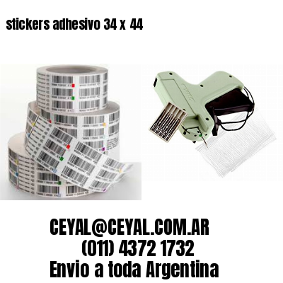 stickers adhesivo 34 x 44