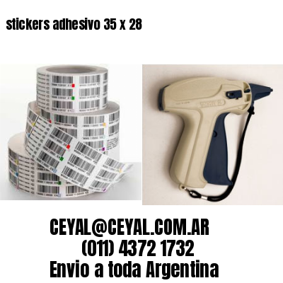 stickers adhesivo 35 x 28