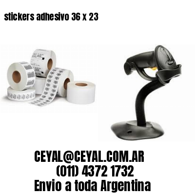 stickers adhesivo 36 x 23