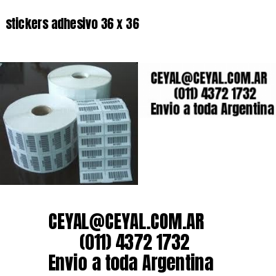 stickers adhesivo 36 x 36
