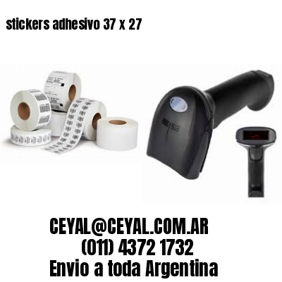 stickers adhesivo 37 x 27
