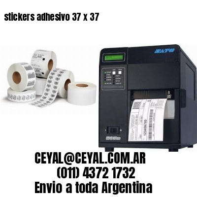 stickers adhesivo 37 x 37