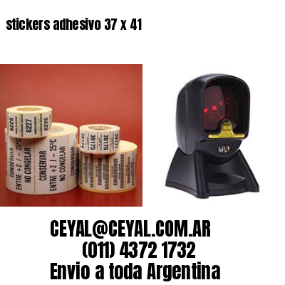 stickers adhesivo 37 x 41