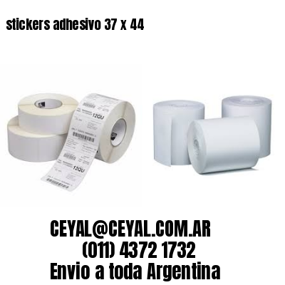 stickers adhesivo 37 x 44