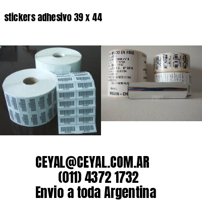 stickers adhesivo 39 x 44