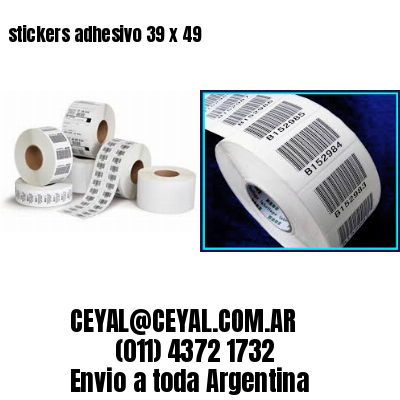 stickers adhesivo 39 x 49