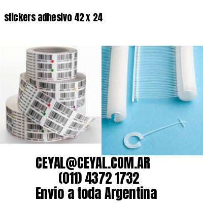 stickers adhesivo 42 x 24