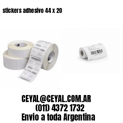 stickers adhesivo 44 x 20