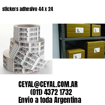 stickers adhesivo 44 x 24