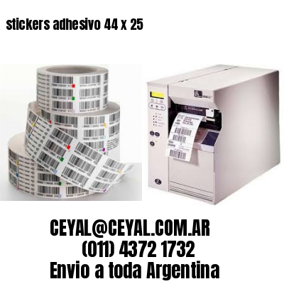 stickers adhesivo 44 x 25