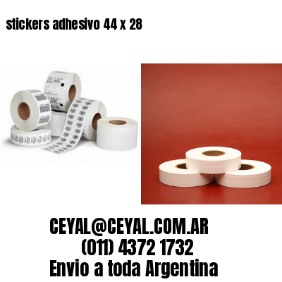 stickers adhesivo 44 x 28