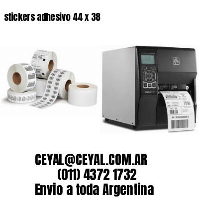 stickers adhesivo 44 x 38