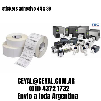 stickers adhesivo 44 x 39