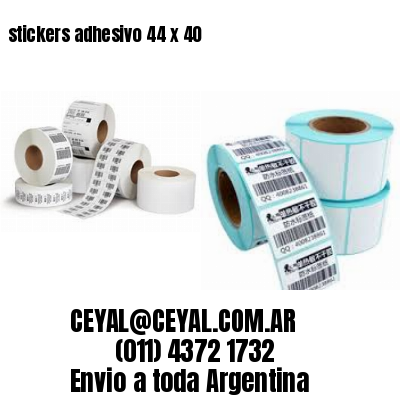 stickers adhesivo 44 x 40