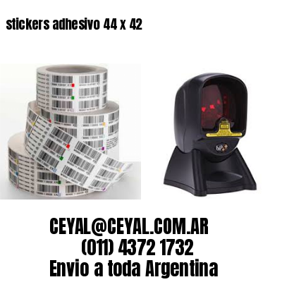 stickers adhesivo 44 x 42