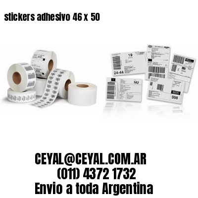 stickers adhesivo 46 x 50