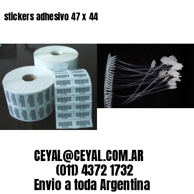 stickers adhesivo 47 x 44