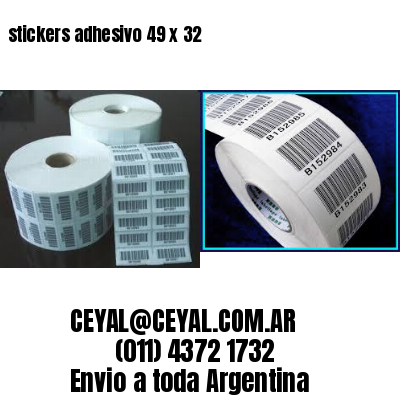 stickers adhesivo 49 x 32