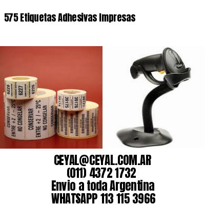 575 Etiquetas Adhesivas Impresas