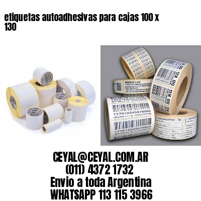 etiquetas autoadhesivas para cajas 100 x 130