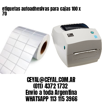 etiquetas autoadhesivas para cajas 100 x 70