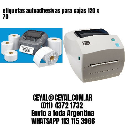 etiquetas autoadhesivas para cajas 120 x 70