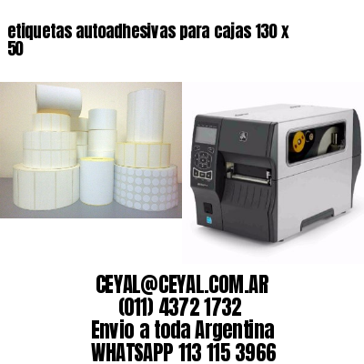 etiquetas autoadhesivas para cajas 130 x 50