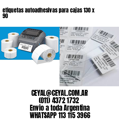 etiquetas autoadhesivas para cajas 130 x 90
