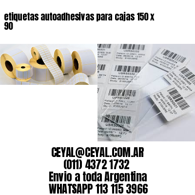 etiquetas autoadhesivas para cajas 150 x 90