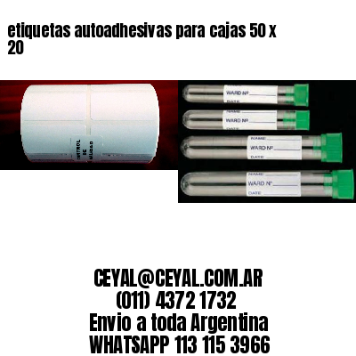 etiquetas autoadhesivas para cajas 50 x 20