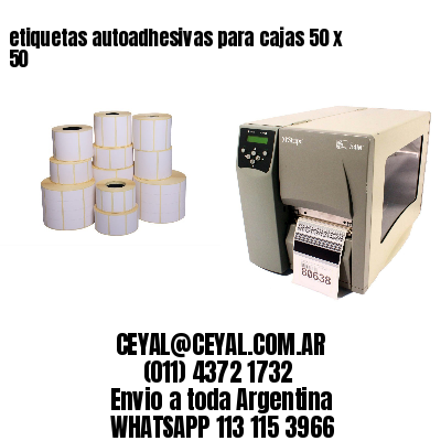 etiquetas autoadhesivas para cajas 50 x 50