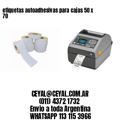 etiquetas autoadhesivas para cajas 50 x 70