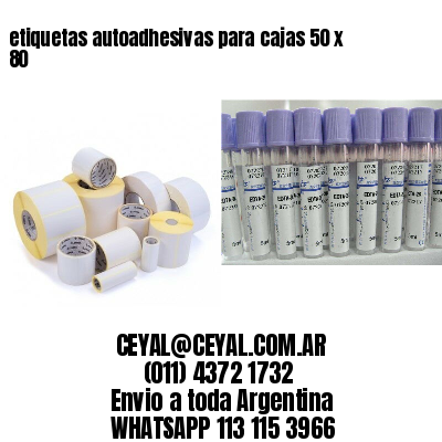 etiquetas autoadhesivas para cajas 50 x 80