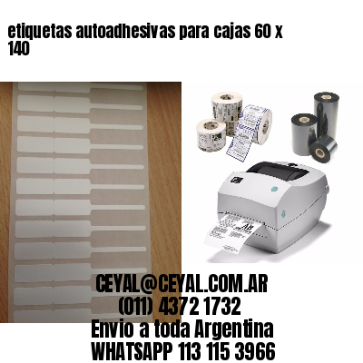 etiquetas autoadhesivas para cajas 60 x 140
