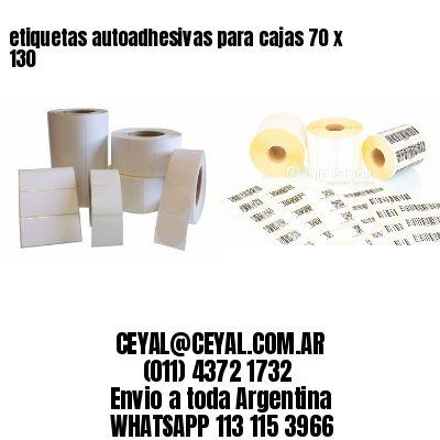 etiquetas autoadhesivas para cajas 70 x 130