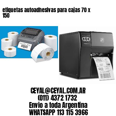 etiquetas autoadhesivas para cajas 70 x 150